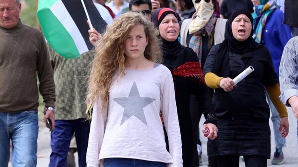 Ahed Tamimi, la activista palestina - Sputnik Mundo