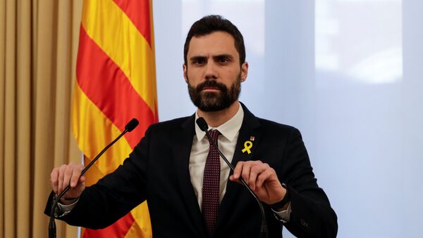 Roger Torrent, presidente del Parlamento de Cataluña - Sputnik Mundo