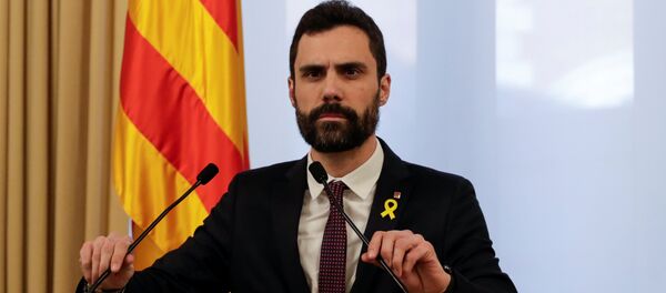 Roger Torrent, presidente del Parlamento de Cataluña - Sputnik Mundo