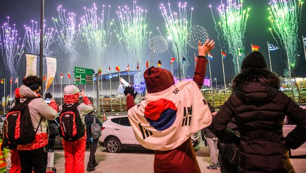 La espectacular inauguración de los JJOO en Pyeongchang - Sputnik Mundo