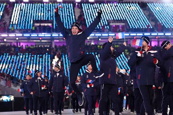 La espectacular inauguración de los JJOO en Pyeongchang - Sputnik Mundo