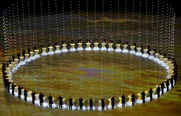 La espectacular inauguración de los JJOO en Pyeongchang - Sputnik Mundo