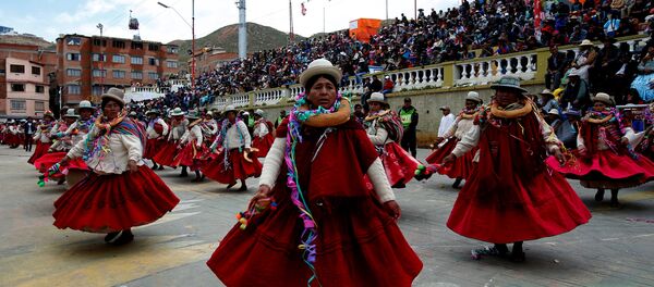 Carnaval en Oruro, Bolivia - Sputnik Mundo