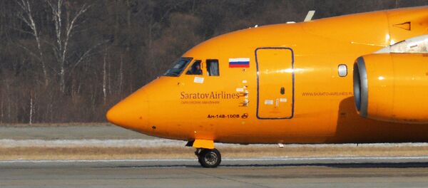 El An-148 de Saratov Airlines - Sputnik Mundo