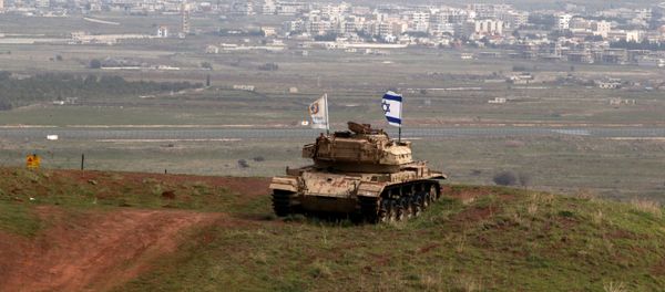 Tanque de Israel en Siria (archivo) Tanque de Israel en Siria (archivo) - Sputnik Mundo