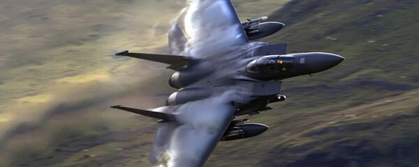 Un caza F-15 - Sputnik Mundo