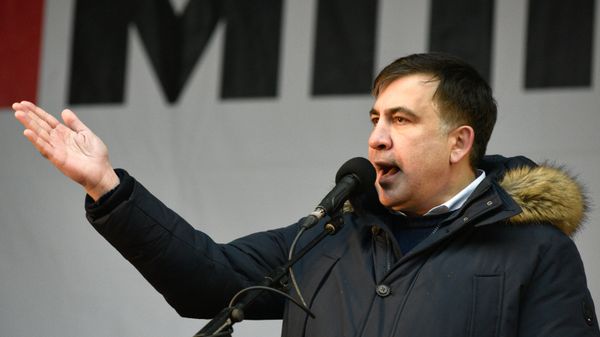Mijaíl Saakashvili, expresidente de Georgia y exgobernador de la región ucraniana de Odesa Mijaíl Saakashvili, expresidente de Georgia y exgobernador de la región ucraniana de Odesa - Sputnik Mundo