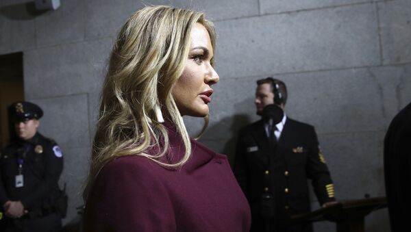 Vanessa Trump arrives on the West Front of the U.S. Capitol on Friday, Jan. 20, 2017, in Washington, for his inauguration ceremony as the 45th president of the United States. - Sputnik Mundo