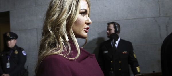 Vanessa Trump arrives on the West Front of the U.S. Capitol on Friday, Jan. 20, 2017, in Washington, for his inauguration ceremony as the 45th president of the United States. - Sputnik Mundo