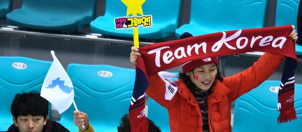 Los hinchas de Corea en los JJOO en Pyeongchang - Sputnik Mundo