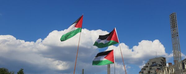 Banderas de Palestina - Sputnik Mundo