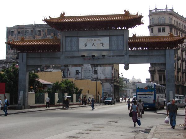 Puerta de los Dragones - Barrio Chino de La Habana Puerta de los Dragones - Barrio Chino de La Habana - Sputnik Mundo