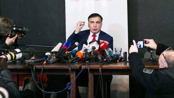Mijaíl Saakashvili, expresidente de Georgia y exgobernador de la región ucraniana de Odesa - Sputnik Mundo