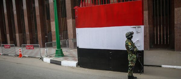 Un militar egipcio en el Cairo, la capital del país - Sputnik Mundo