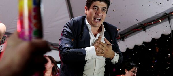 Carlos Alvarado, candidato a la presidencia de Costa Rica - Sputnik Mundo