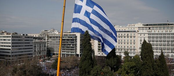 La bandera de Grecia - Sputnik Mundo
