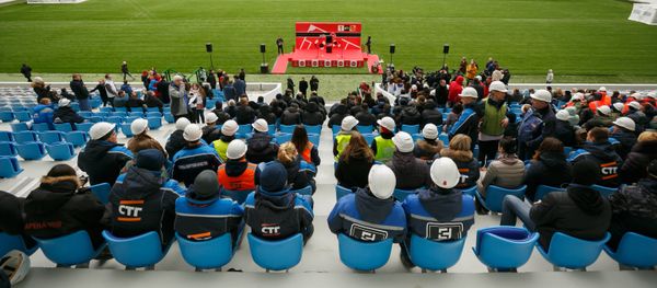 Volgograd Arena, el estadio en Volgogrado donde se celebreará el Mundial 2018, Rusia - Sputnik Mundo