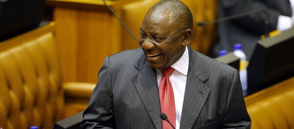 Cyril Ramaphosa, presidente electo de la República de Sudáfrica - Sputnik Mundo