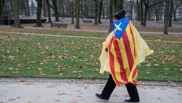 Bandera de Cataluña (imagen referencial) - Sputnik Mundo