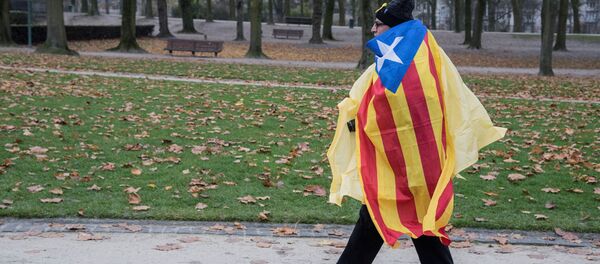 Bandera de Cataluña (imagen referencial) - Sputnik Mundo