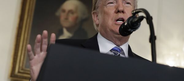 Donald Trump, presidente de EEUU - Sputnik Mundo