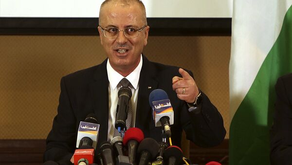 Rami Hamdallah, el primer ministro palestino (archivo) - Sputnik Mundo