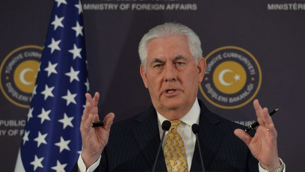 Rex Tillerson, secretario de Estado de EEUU Rex Tillerson, secretario de Estado de EEUU - Sputnik Mundo