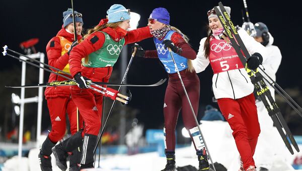 Las rusas Natalia Nepriáeva, Yulia Belorúkova, Anastasia Sedova y Anna Necháevskaya - Sputnik Mundo