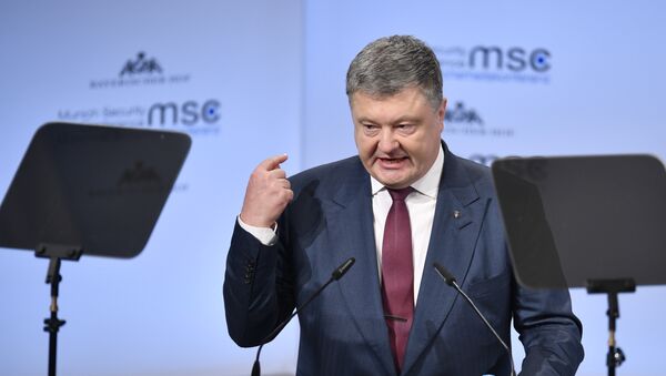 Petró Poroshenko, presidente de Ucrania - Sputnik Mundo