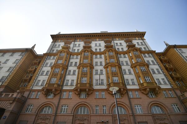 La Embajada de EEUU en Moscú - Sputnik Mundo