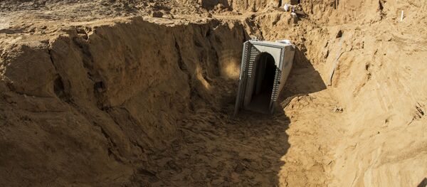 Un túnel en Gaza, imagen referencial - Sputnik Mundo