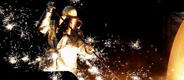 Producción de acero en Alemania - Sputnik Mundo