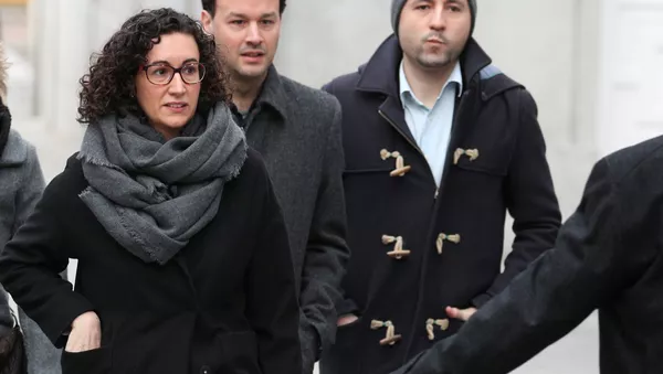 Marta Rovira, secretaria general de Esquerra Republicana de Cataluña