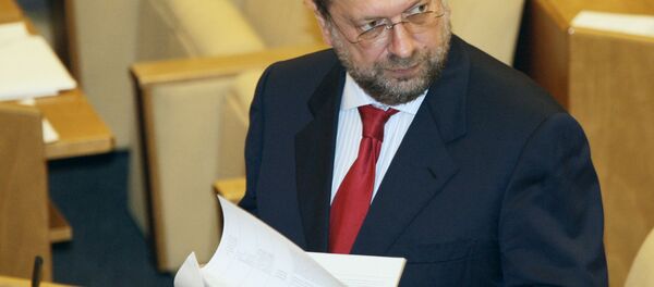 Vladislav Reznik, el diputado ruso - Sputnik Mundo