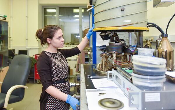 La estudiante de posgrado del laboratorio de MISIS Elizaveta Permiakova - Sputnik Mundo