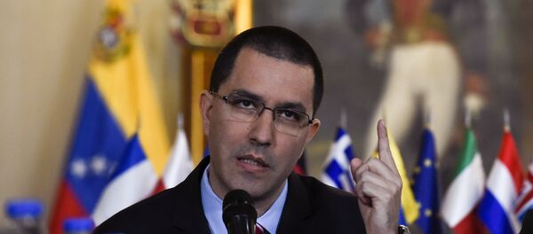 Jorge Arreaza, el canciller de Venezuela - Sputnik Mundo