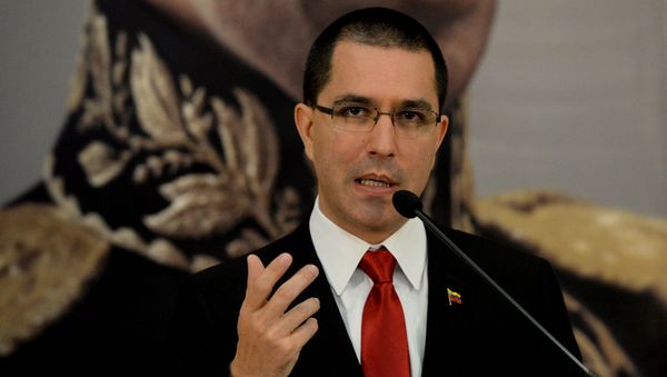 Jorge Arreaza, el canciller de Venezuela Jorge Arreaza, el canciller de Venezuela - Sputnik Mundo