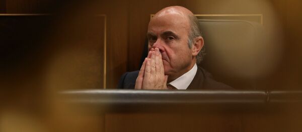 Luis de Guindos, ministro español de Economía - Sputnik Mundo