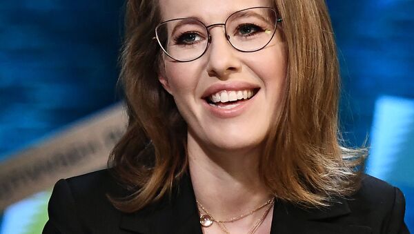 Ksenia Sobchak, del partido Iniciativa Civil - Sputnik Mundo