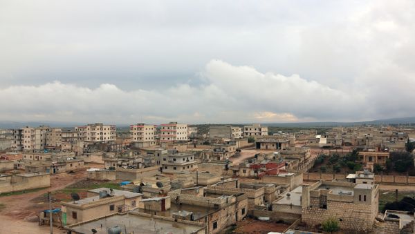 A general view shows the Kurdish town of Jandairis near the Syrian-Turkish border, west of the city of Afrin A general view shows the Kurdish town of Jandairis near the Syrian-Turkish border, west of the city of Afrin - Sputnik Mundo