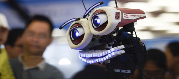 Un robot chino en la Conferencia de Robots Mundial en Pekín (imagen referencial) Un robot chino en la Conferencia de Robots Mundial en Pekín (imagen referencial) - Sputnik Mundo