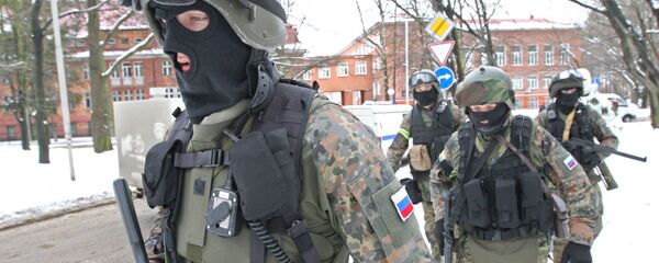 El FSB durante unos ejercicio antiterroristas - Sputnik Mundo