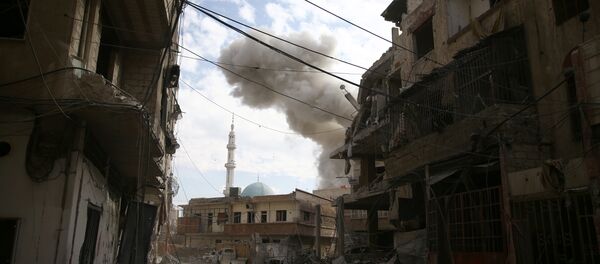 Situación en Guta Oriental Situación en Guta Oriental - Sputnik Mundo