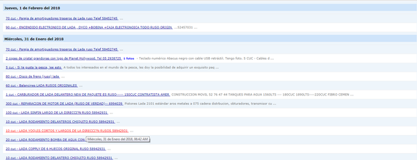 En Revolico los cubanos comercializan las piezas de autos Lada, compradas en Rusia - Sputnik Mundo