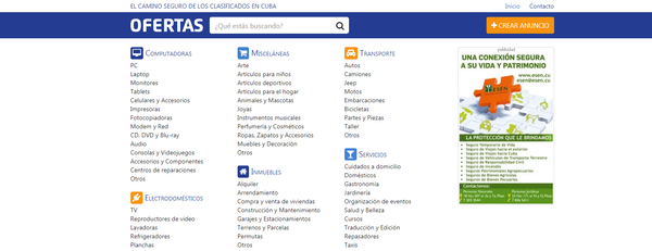 Ofertas, es el sitio oficial de los clasificados cubanos creado en 2015 - Sputnik Mundo