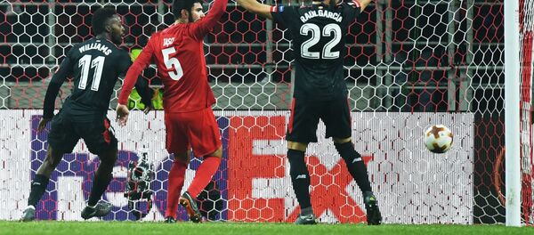 Los jugadores del Athletic y Spartak (archivo) - Sputnik Mundo