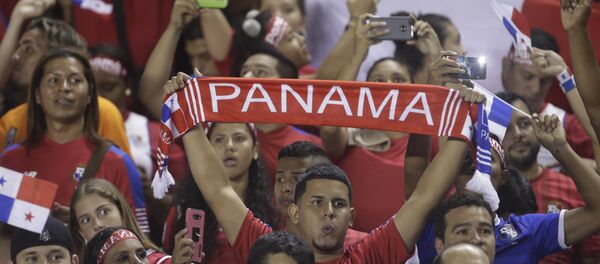 Hinchas de la selección de Panamá - Sputnik Mundo