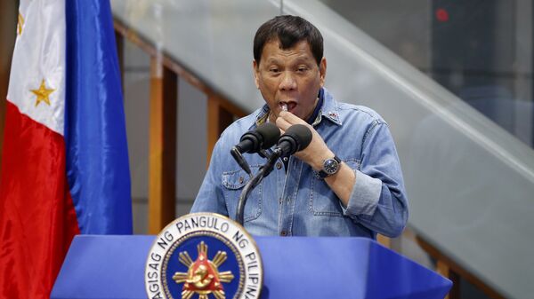 Rodrigo Duterte, presidente filipino - Sputnik Mundo