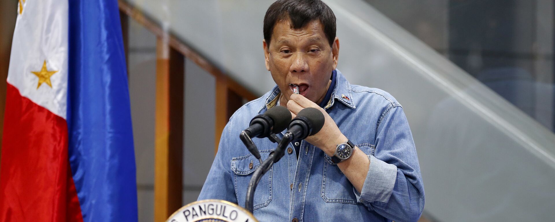 Rodrigo Duterte, presidente filipino - Sputnik Mundo, 1920, 15.03.2025