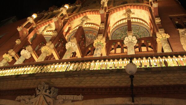 Palacio de la Música en Barcelona - Sputnik Mundo